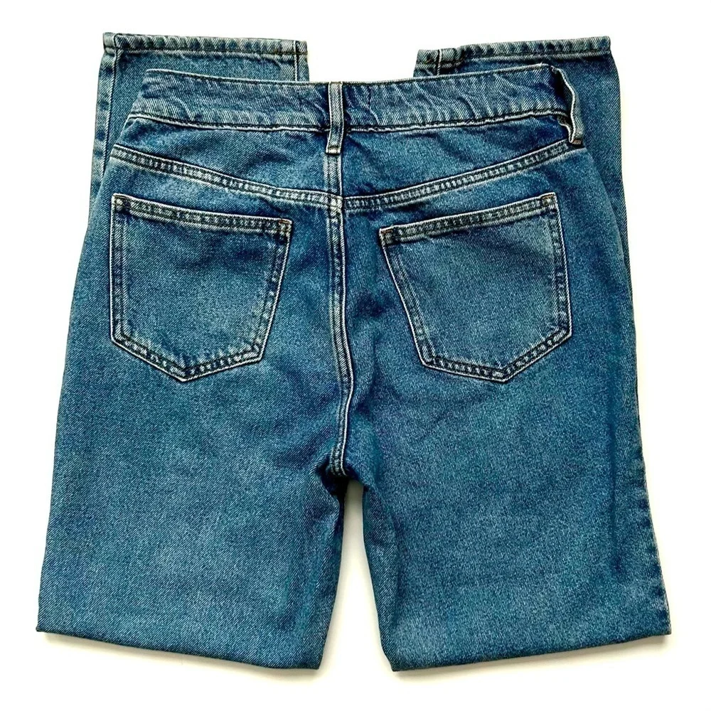 PacSun Mom Jean Medium Light Wash High Rise Jeans Size 25 - Picture 10 of 15